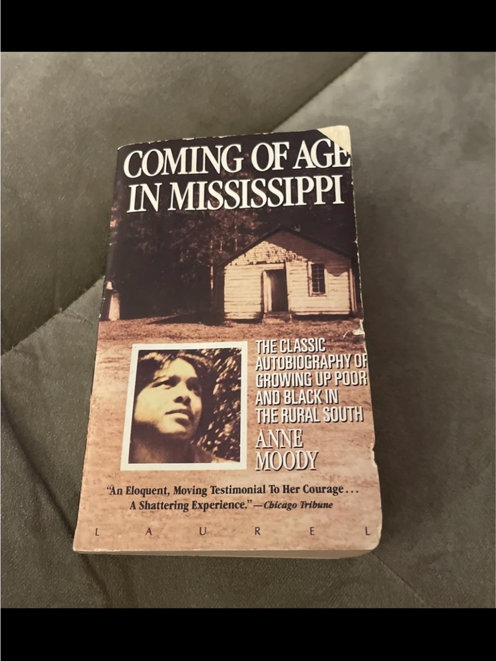 Coming of Age in Mississippi by Anne Moody Paperback Book